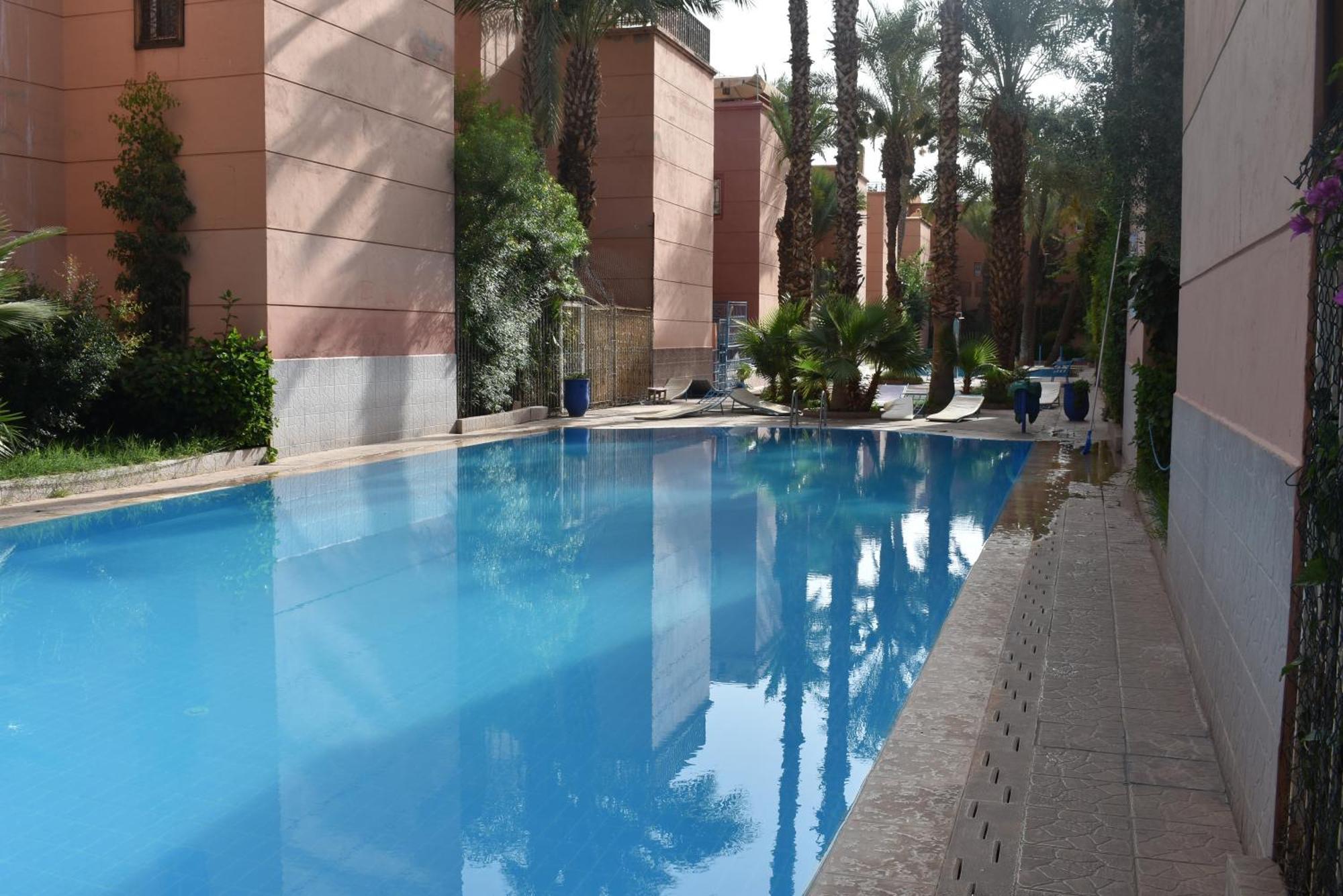 Riad Alaoui 146 With Swimming Pool And Free Parking Leilighet Marrakesh Eksteriør bilde