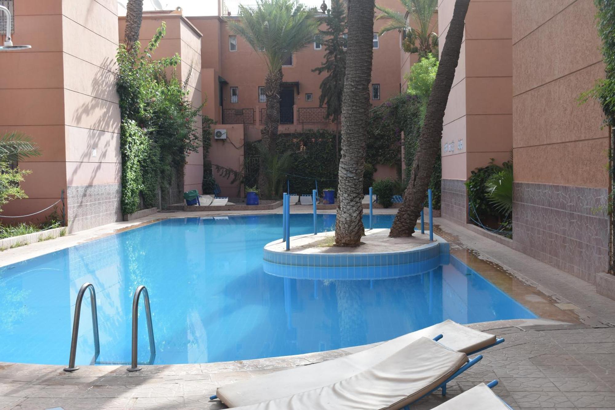 Riad Alaoui 146 With Swimming Pool And Free Parking Leilighet Marrakesh Eksteriør bilde